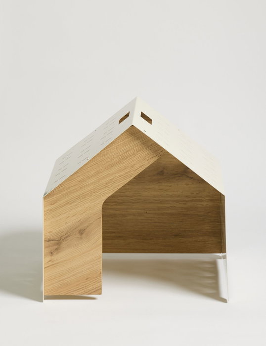 Hanah Home Casa para Mascotas Crema 50x50x50 cm